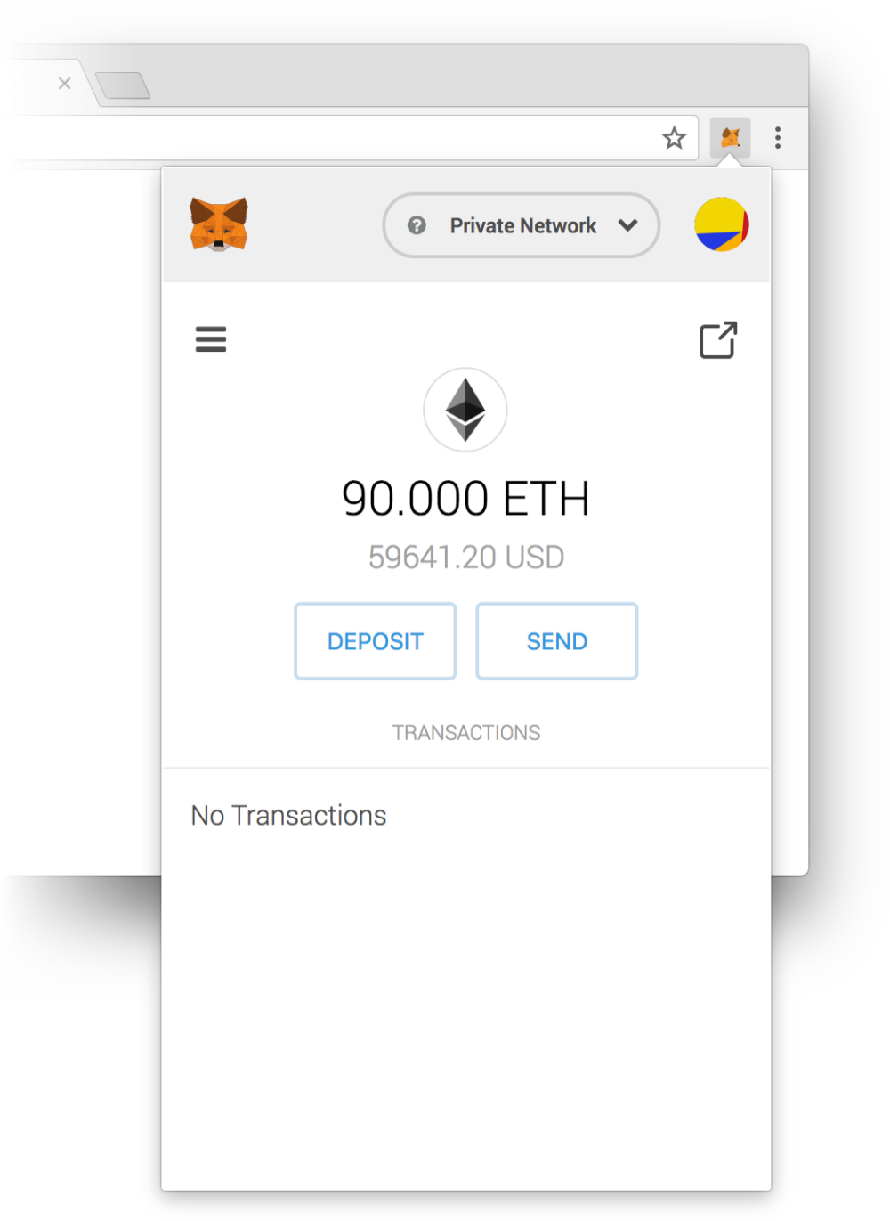 how much etherium must i keep in my metamask
